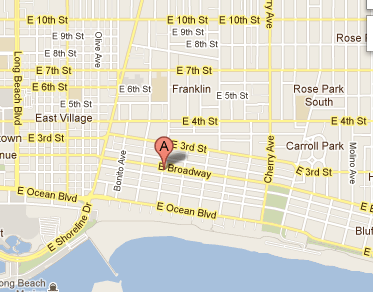 Map of 212 Orange Ave.